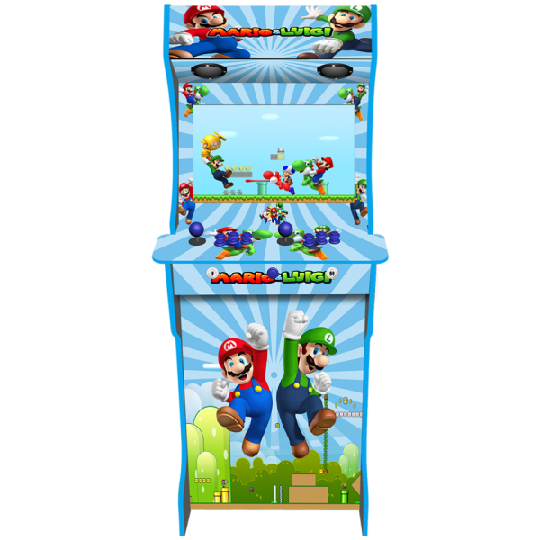 AG Elite 2 Player Arcade Machine - Mario and Luigi